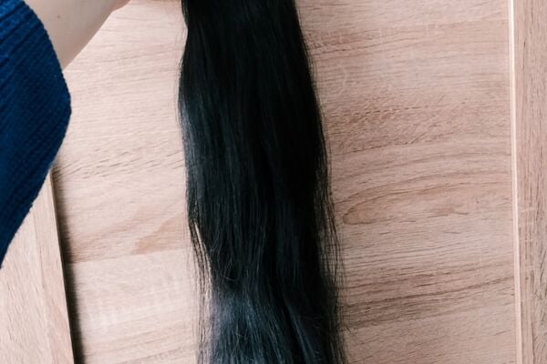 Natūrali plaukų kasa segama 70cm