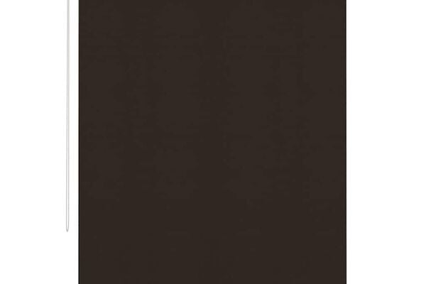 vidaXL Lauko roletas, 165 (plotis) x 230 (aukštis) cm, rudos spalvos, HDPE