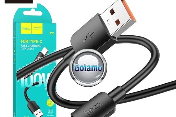 Type-C laidas 1 metras 100W Hoco WWW.GOTAMO.LT