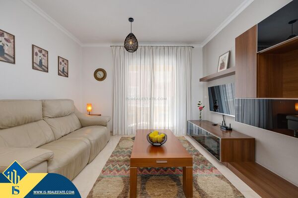 Apartamentas su terasa, Alicante provincijoje, Torrevieja mieste, Playa del Cura rajone. 3 kambariai
