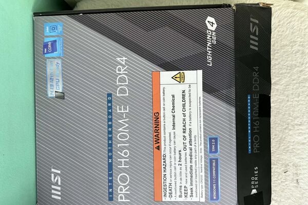 Msi Pro H610M-E Ddr4 motininė plokštė