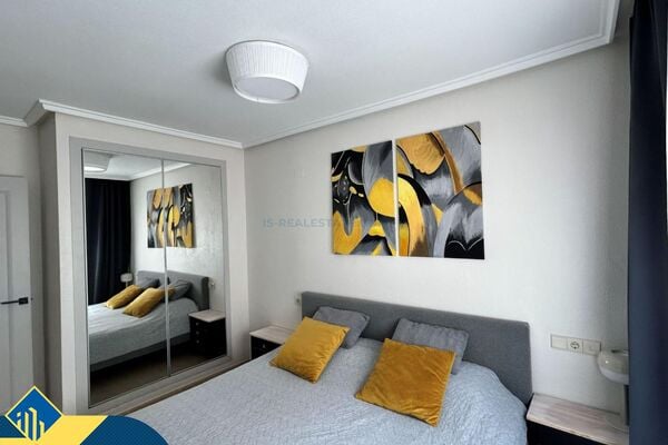Apartamentas su bendru baseinu, Alicante provincijoje, Torrevieja mieste. 3 kambariai | 57 m² | 1.3 