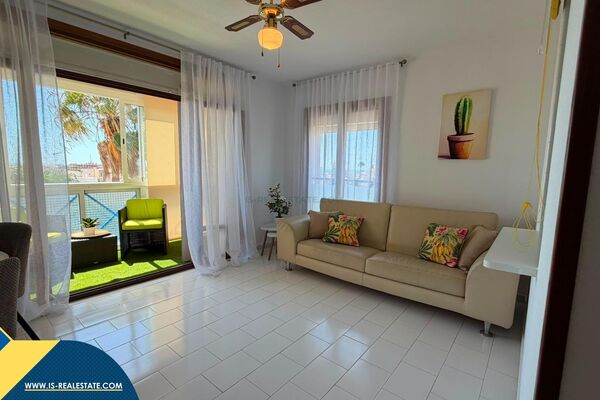 Apartamentas su bendru baseinu, Alicante provincijoje, Torrevieja mieste, La Mata rajone. 2 kambaria
