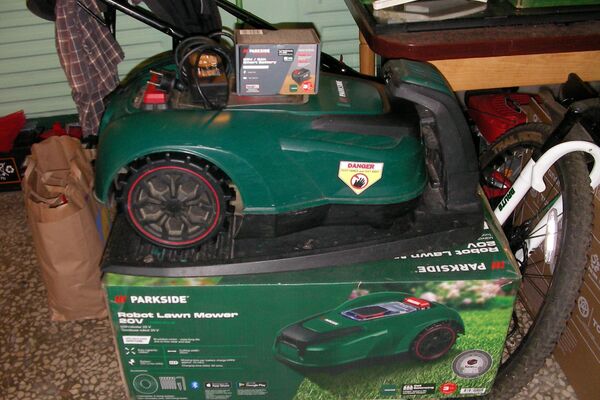 Parkside robotas vejapjovė 20V