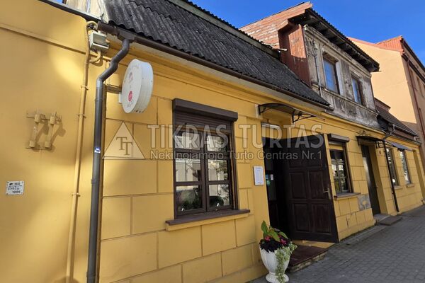 1 Aukštas Komercinės Patalpos Klaipėdos Senamiestyje (Su Atskiru Įėjimu)