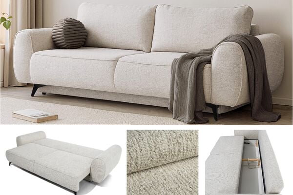 Sofa – lova su daiktadėže „Vincent”