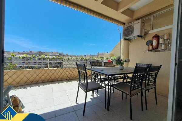 Penthouse apartamentas su terasa, Alicante provincijoje, Torrevieja mieste, Playa del Cura rajone. 3