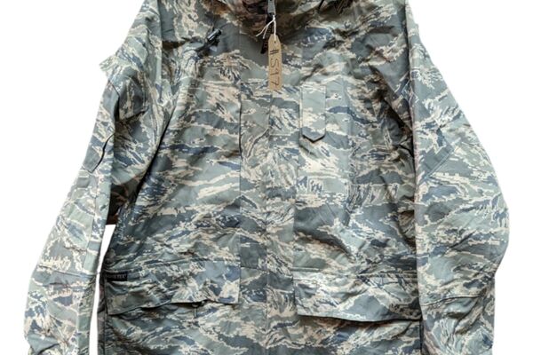 Originali Jav oro pajėgų (Usaf) Abu Apecs „Tiger Stripe“ Gore-Tex striukė