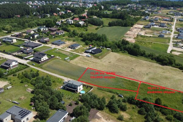 Dvigubas 32,31 aro sklypas Alytuje - Jūratės gatvėje