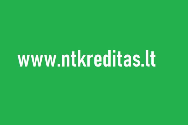 Nekilnojamojo turto, nt kreditas, paskola palankiomis salygomis