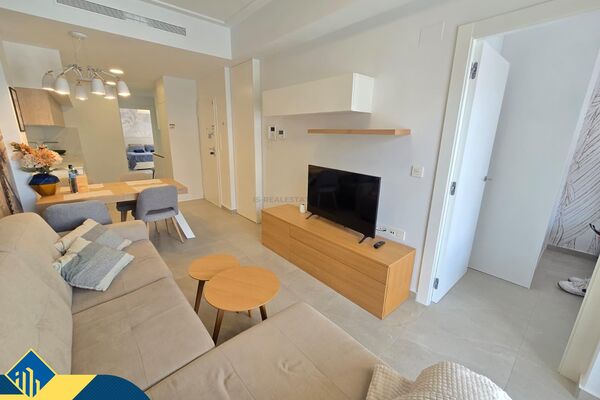 Apartamentas su bendru baseinu, Alicante provincijoje, Torrevieja mieste, La Mata rajone. 3 kambaria