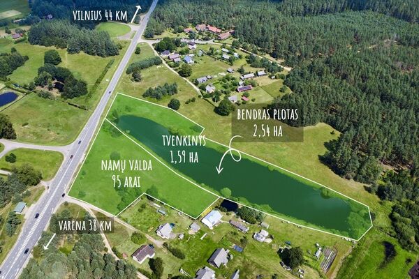 254.0 a sklypas Varėnos r. sav., Pirčiupiai