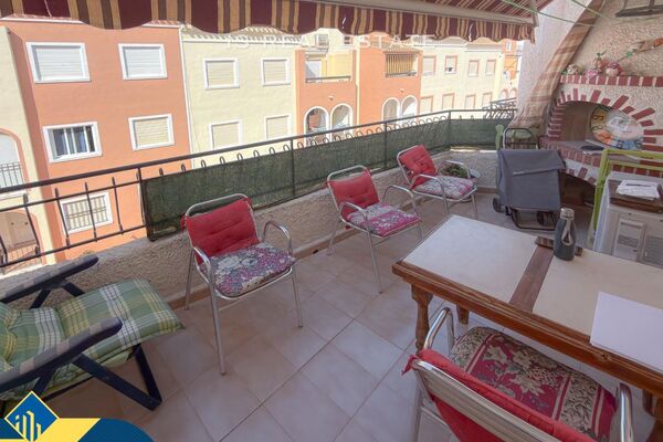 Penthouse apartamentas su terasa, Alicante provincijoje, Torrevieja mieste, Playa de los Náufragos r