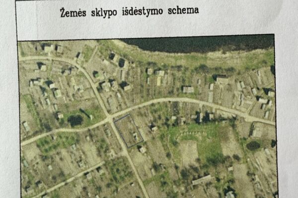 605 a sklypas Pasvalio r. sav.