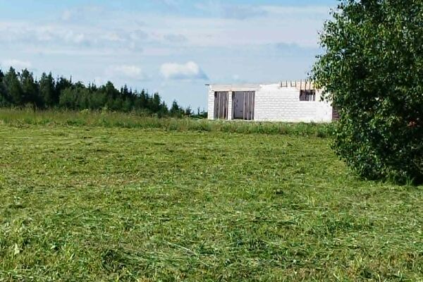 Panemuninkuose 25a namų valdos sklypas, yra elektra
