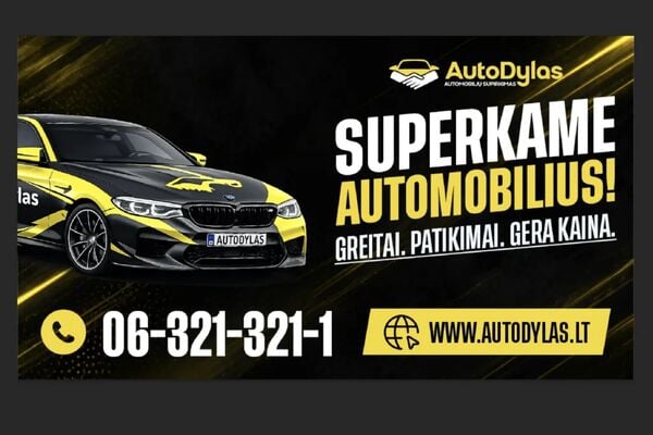 Automobiliu Supirkimas VIsoje Lietuvoje