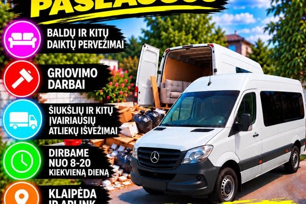 Pakraunam, isvežam, atvežam, pervežam