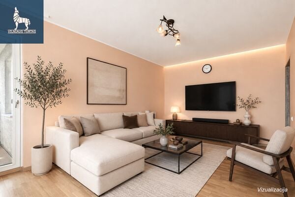3-комн. квартира Vilnius, Fabijoniškės, S. Stanevičiaus g.